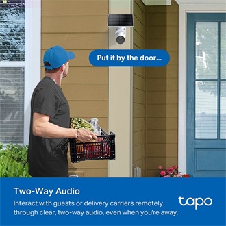 TP-Link Tapo C410 KIT Wi-Fi smart home kültéri IP kamera + napelem 6400mAh IP65