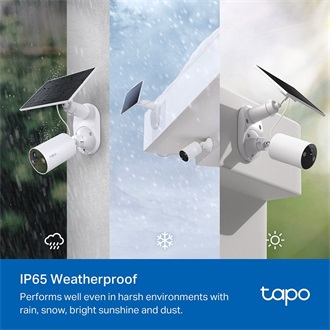 TP-Link Tapo C410 KIT Wi-Fi smart home kültéri IP kamera + napelem 6400mAh IP65