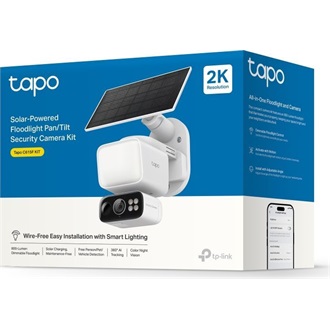 TP-Link Tapo C615F KIT Wi-Fi smart home kültéri IP kamera + napelem 4G/LTE IP65