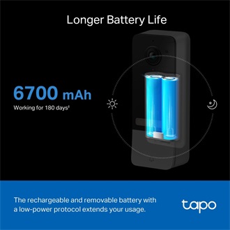 TP-Link Tapo D230S1 Wi-Fi smart home kaputelefon-kapucsengő IP64