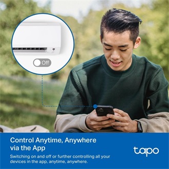 TP-Link Tapo H110 IoT Hub Wi-Fi okosotthon vezérlő fekete-fehér