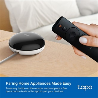 TP-Link Tapo H110 IoT Hub Wi-Fi okosotthon vezérlő fekete-fehér