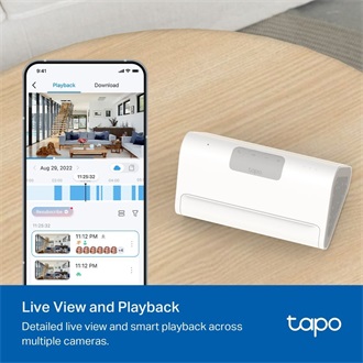 TP-Link Tapo H500 HomeBase Wi-Fi okosotthon vezérlő fehér