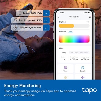TP-Link Tapo L430C (2db) 470lm RGB E14 B38 gyertya LED Wi-Fi smart home Bluetooth fényforrás