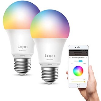 TP-Link Tapo L530E (2db) 806lm RGB E27 gömb LED Wi-Fi smart home fényforrás