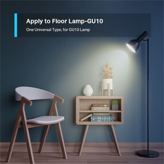 TP-Link Tapo L610 350lm meleg-fehér GU10 spotlight LED Wi-Fi smart home fényforrás