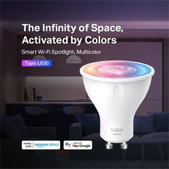 TP-Link Tapo L630 350lm RGB GU10 spotlight LED Wi-Fi smart home fényforrás