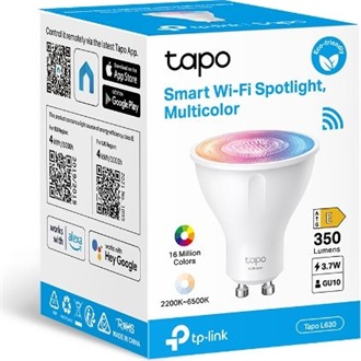 TP-Link Tapo L630 350lm RGB GU10 spotlight LED Wi-Fi smart home fényforrás