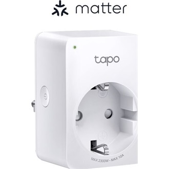 TP-Link Tapo P100M Mini smart home 1db villásdugó CEE 7/3 (EU) smart plug fehér