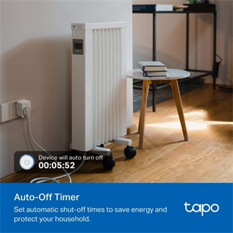TP-Link Tapo P100M Mini smart home 1db villásdugó CEE 7/3 (EU) smart plug fehér
