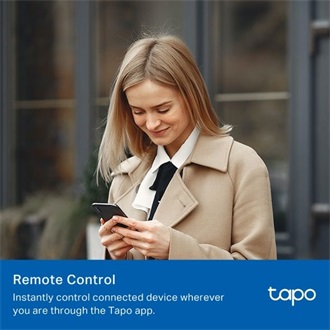 TP-Link Tapo P100M Mini smart home 1db villásdugó CEE 7/3 (EU) smart plug fehér