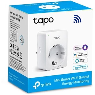 TP-Link Tapo P110 smart home 1db villásdugó CEE 7/3 (EU) smart plug fehér (1db)