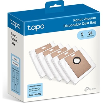 TP-Link Tapo RVA202 eldobható porzsák (5db) fehér