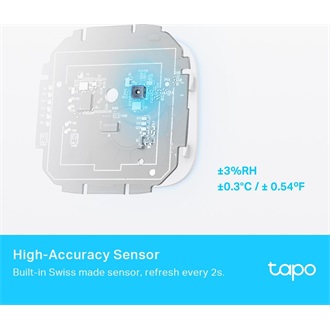 TP-Link Tapo T315 hőmérséklet + páratartalom érzékelő fehér