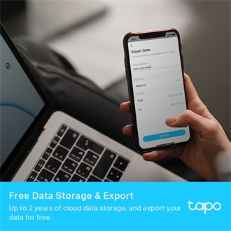 TP-Link Tapo T315 hőmérséklet + páratartalom érzékelő fehér