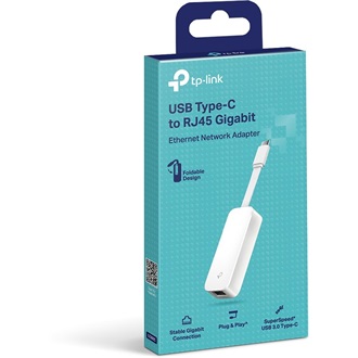 TP-Link UE300C 1Gb/s USB-C hálózati adapter