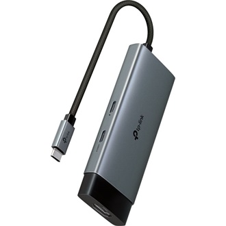 TP-Link UH5020C HUB 5-port 100W USB-C dokkoló szürke