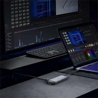 TP-Link UH6120C Hub 6-port 100W USB-C dokkoló szürke