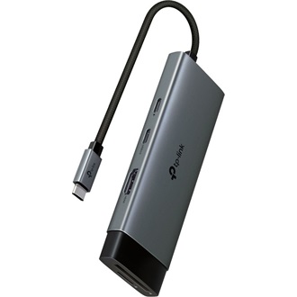 TP-Link UH7020C 7-port 100W USB-C dokkoló szürke