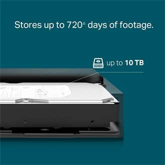 TP-Link VIGI NVR1016H hálózati video rögzítő NVR 16 csatornás