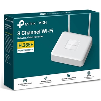 TP-Link Vigi NVR1108H-W hálózati video rögzítő NVR