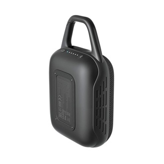 TRONSMART MIRTUNE H1 bluetooth hordozható hangszóró v5.3, karabíner, FEKETE