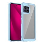 T Phone 2 Pro 5G Gigapack Szilikon telefonvédő ütésállóság, átlátszó hátlap, VILÁGOSKÉK