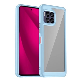 T Phone 2 Pro 5G Gigapack Szilikon telefonvédő ütésállóság, átlátszó hátlap, VILÁGOSKÉK