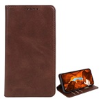 T Phone 2 Pro 5G Gigapack Tok álló, bőr hatású FLIP, prémium, SÖTÉTBARNA