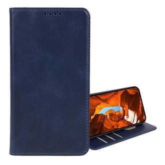 T Phone 2 Pro 5G Gigapack Tok álló, bőr hatású FLIP, prémium, SÖTÉTKÉK