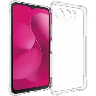 T Phone 3 5G GIGAPACK Szilikon telefonvédő ütésállóság, csúszásgátló felület, ÁTLÁTSZÓ