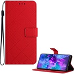 T Phone 3 5G GIGAPACK Tok álló, bőr hatású FLIP, prémium, PIROS