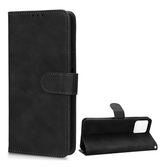 T Phone 5G (2023) Gigapack Tok álló, bőr hatású FLIP, prémium, FEKETE