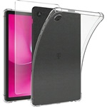 T Tablet 2 5G GIGAPACK Szilikon telefonvédő ütésállóság, légpárnás sarok + képernyővédő üveg, ÁTLÁTSZÓ