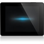 Tablet navigációval és sim-kártyahellyel 