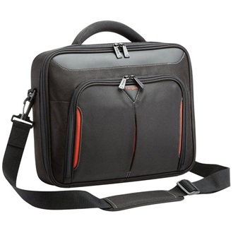 Targus Classic+ Clamshell 15,6" notebook oldaltáska fekete-piros