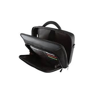 Targus Classic EcoSmart Briefcase 18" notebook poliészter oldaltáska fekete