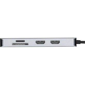 Targus Dual HDMI 4K Docking Station 8-port USB-C dokkoló ezüst