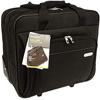 Targus Executive Laptop Roller 15,6" poliészter notebook gurulós táska fekete