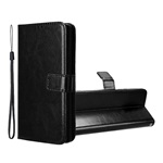 Tecno Spark 10 5G Gigapack Tok álló, bőr hatású FLIP, asztali tartó + kézpánt, FEKETE