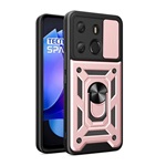 Tecno Spark Go 2023 4G Gigapack Defender szilikon telefonvédő ütésállóság, kameravédő, ROZÉARANY