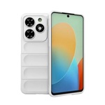 Tecno Spark Go 2024 4G Gigapack Szilikon telefonvédő ütésállóság, 3D, FEHÉR