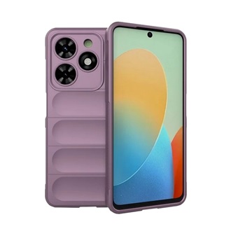 Tecno Spark Go 2024 4G Gigapack Szilikon telefonvédő ütésállóság, 3D, LILA