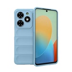 Tecno Spark Go 2024 4G Gigapack Szilikon telefonvédő ütésállóság, 3D, VILÁGOSKÉK