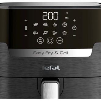 Tefal EY505815 Easy Fry&Grill 2-in-1 forrólevegős sütő fekete