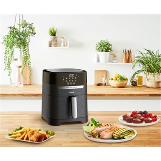 Tefal EY505815 Easy Fry&Grill 2-in-1 forrólevegős sütő fekete