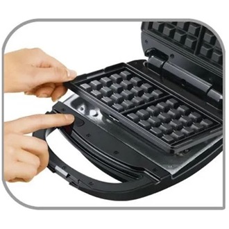 Tefal SW342D38 3-in-1 szendvicssütő fekete