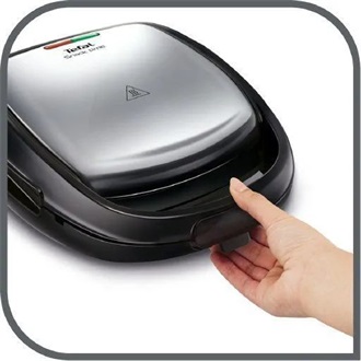 Tefal SW342D38 3-in-1 szendvicssütő fekete