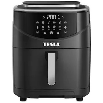 Tesla AirCook & Steam QS500 gőzölős forrólevegős sütő fekete
