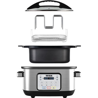 Tesla MultiCook M80 Deluxe elektromos főzőedény ezüst